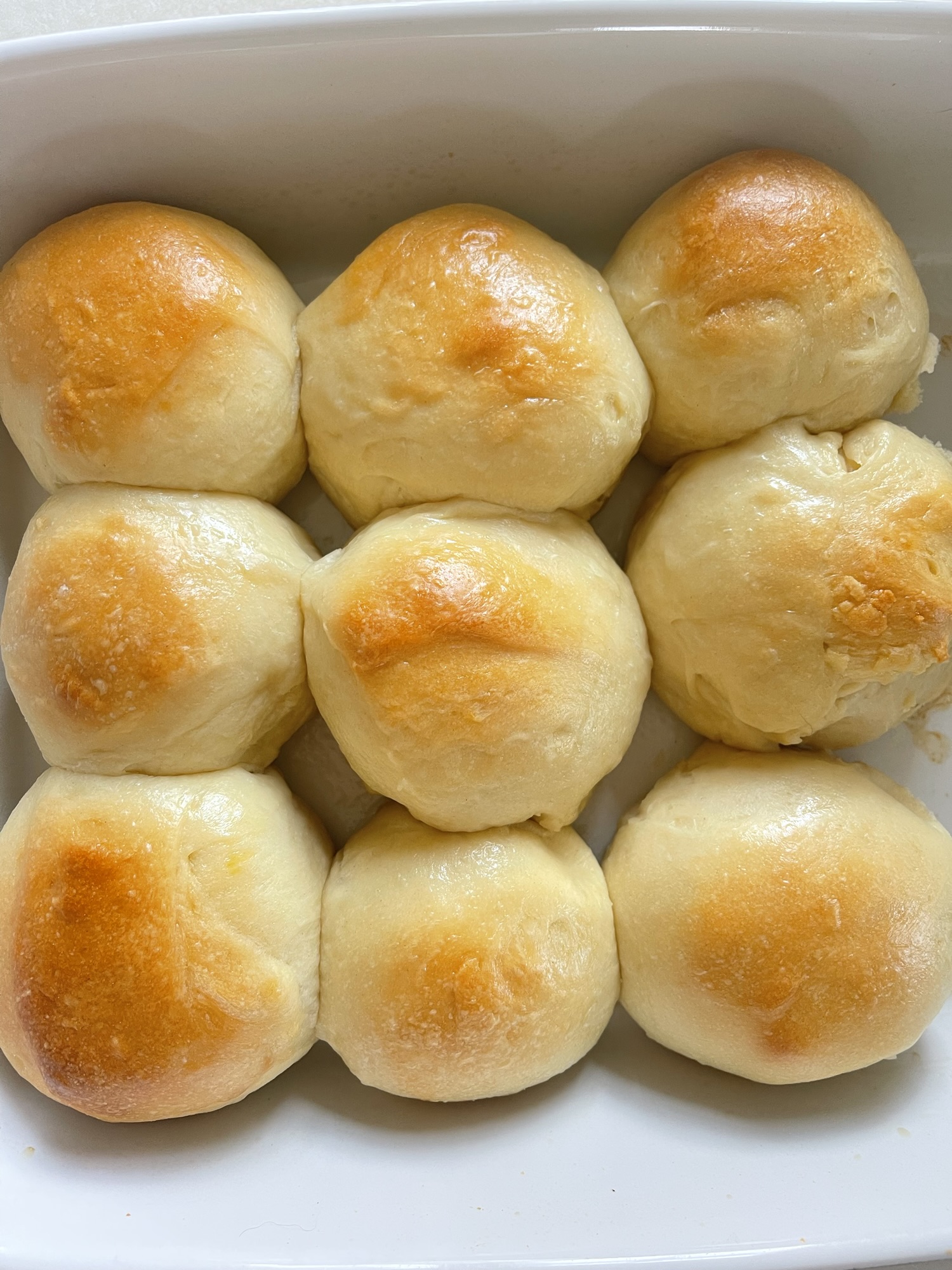 Soft & Buttery Sourdough Dinner Rolls